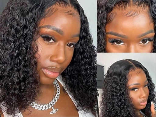 Water Wave Bob Human Hair Wig