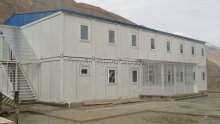 Two Storey Container House Assembled
