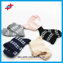 Checked  Cotton Socks