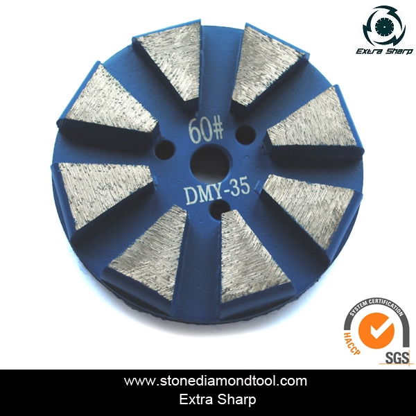 3'' Concrete Metal Diamonds for Floor Grinding