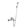 Chrome Single Lever Bath Mixer set with Handshower