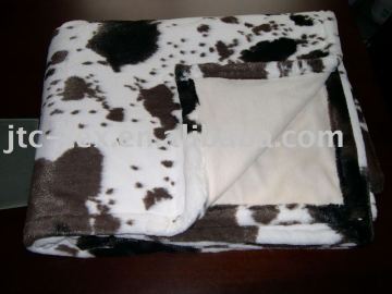 Animal Printed PV PLUSH BLANKET