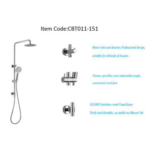 Hot Sales Chrome Plating Coluna de Chuveiro Set