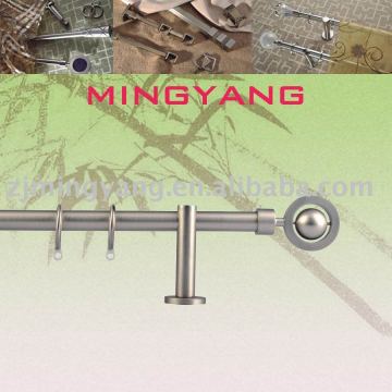 F119081 metal iron stainless steel curtain rod