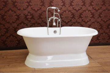 2013 Double Ended Cast Iron Pedestal Tub