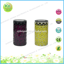 Glass table light/outdoor emergency led solar lighting