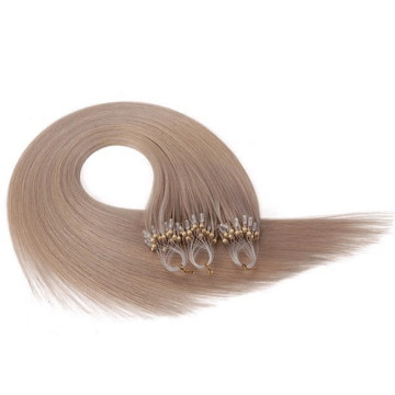 Micro Ring Beads Tipped Human Hair Extensions