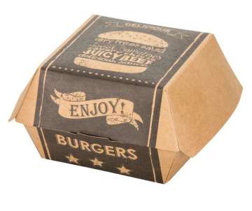 Custom Food Grade Burger Box Packing Lunch Box