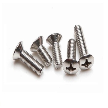 Cross Half Countersunk Head Machine Screw