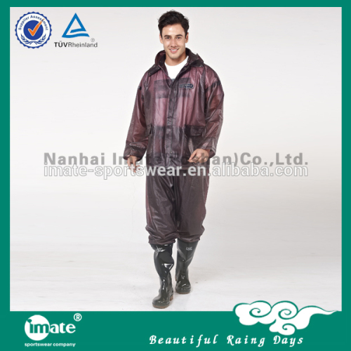 Custom emergency cheap pvc raincoat