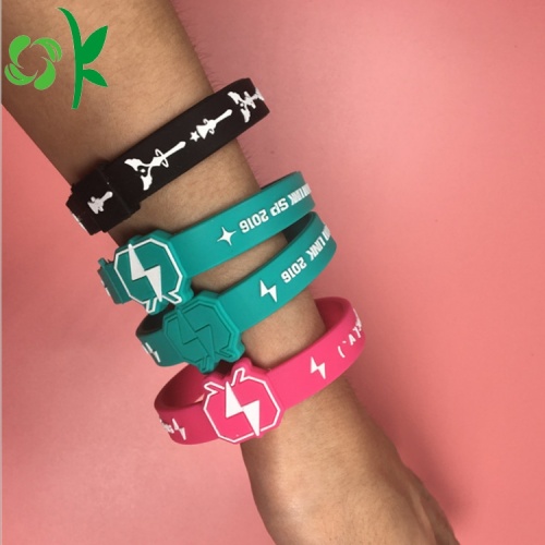 3D-Druck-Armband Silikon geprägtes Gummiband