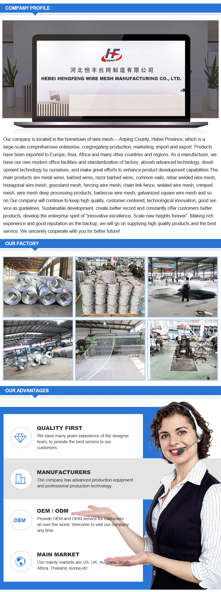 Factory Supplier 400m Heavy Zinc Coated Barbed Wire Fencing Prices