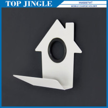 Simple deft design house shaped mobile charge holder