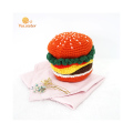 Mainan Bayi Hamburger Amigurumi Organik Crochet