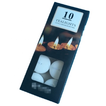 Indoor decorative candles 10g 10pcs tealight candles
