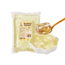 2024 Ready-to-Use Osmanthus Flavor Konjac Jelly for Bubble Tea Ingredients