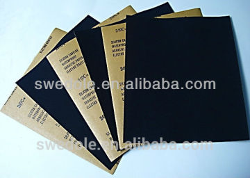 waterproof abrasive paper sheet