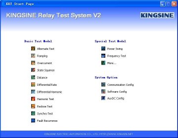 Flexible Krt Relay Testing Software Support Iec61850 , Iec60044