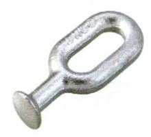 Overhead Hardware Accessories Galvanized Steel Ball Eye