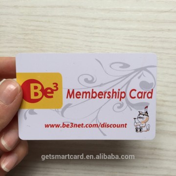 CMYK Printing Magnetic Strip Membership Card