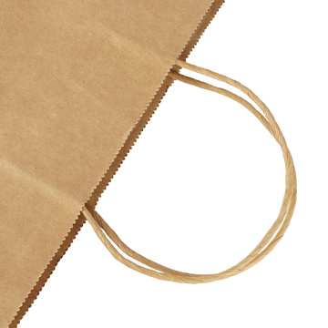 손잡이 고급스러운 크래프트 종이 봉투로 맞춤형 인쇄