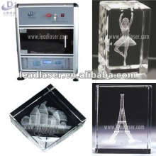 High quality fasten 3D inside crystal laser engraving machine