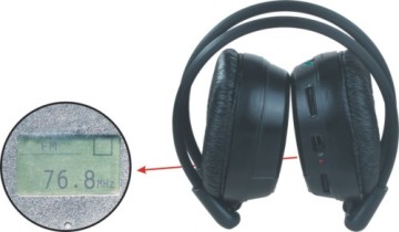 C-2008s c-188s educational wireless headphone beducation headphone with fm radio,LCD display