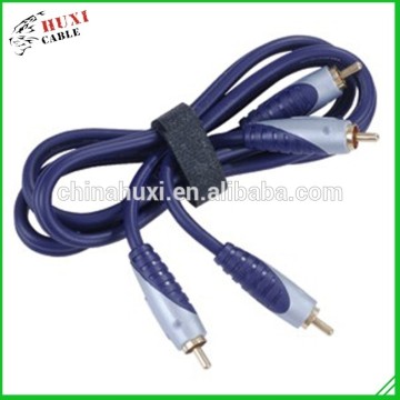 High End Vedio Connect Speaker Cable Car Vedio RCA Cable