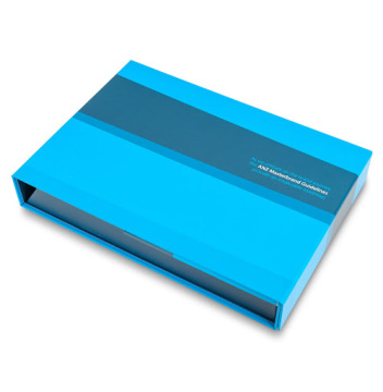 Custom design 3 ring cardboard presentation binders box
