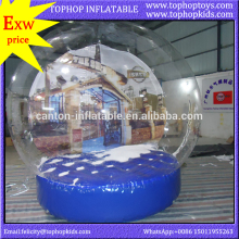 2016 best price christmas inflatable snow globe,indoor inflatable snow globes kit for sale