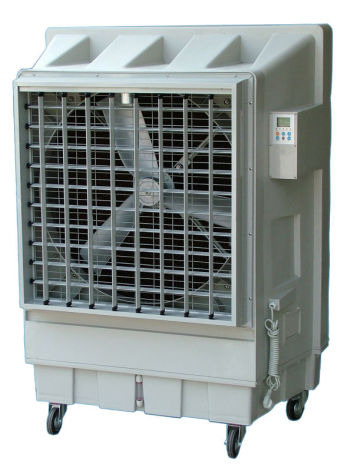 Mobile evaporative cooler/ mobile air cooler/ mobile evaporative air cooler