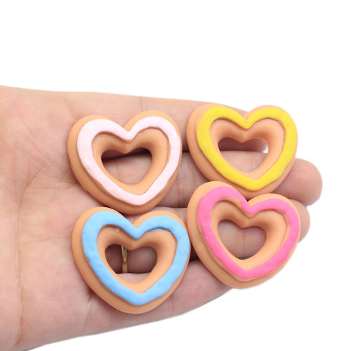 Valentijnsdag Decoratie Koekjes Miniatuur Poppenhuis Voedsel Slime Charms Versieringen Voor Scrapbooking Sieraden Maken