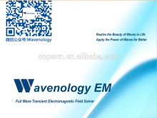 Wavenology EM -Full Wave Transient Electromagnetic Field Solver