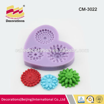 Fondant Cake Decorating Diamond Cameo Silicone Mold