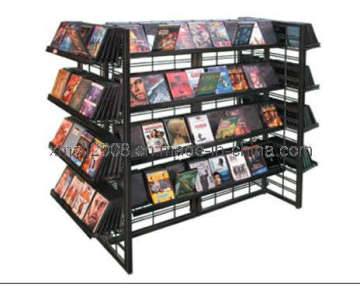 Slat Grid up-Right Mobile CD DVD Displays (GDS-019)