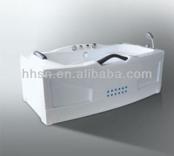HH5Y602 Home used square acrylic massage Bathtub
