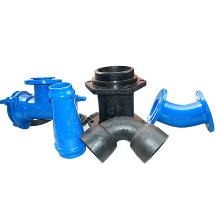 Mechanical Joint Fitting Ductile Iron Flange pipe Fitting Water Pressure Flange pipe Fittings