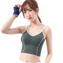 Sexy Wireless Sports Bra U Back Crop Top Vest Seamless Bra