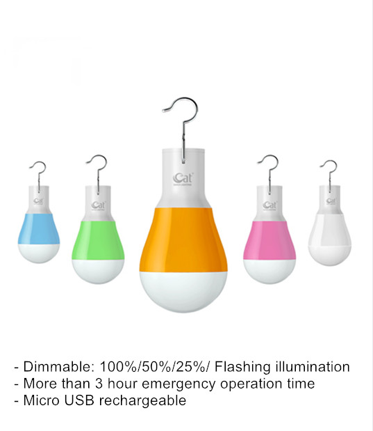 USB-oplaadbare LED-kampeerlamp