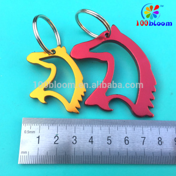 Factory wholesale horse head shaped aluminum beer bottle opener