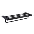 Excellent Matt Black Wall Mount Towel Rack