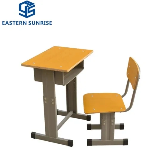 Wooden Metal Chair Desk for Kindergarten Primary