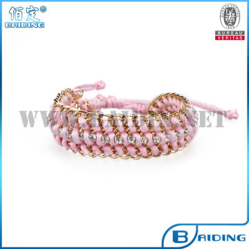 Hot new 2014 100% Good Quality Color Rope Bracelet muti-color Hand woven bracelet hand woven chain bracelets