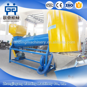 Beverage pet bottle label remover / label removing machine