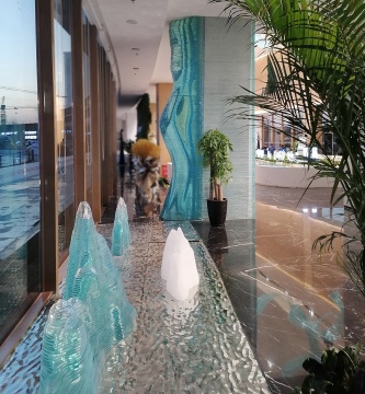 Unique Handmade Glass Art Sculptures for Wall Decor