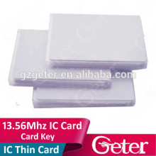 High Quality Plastic blank IC cards for access control