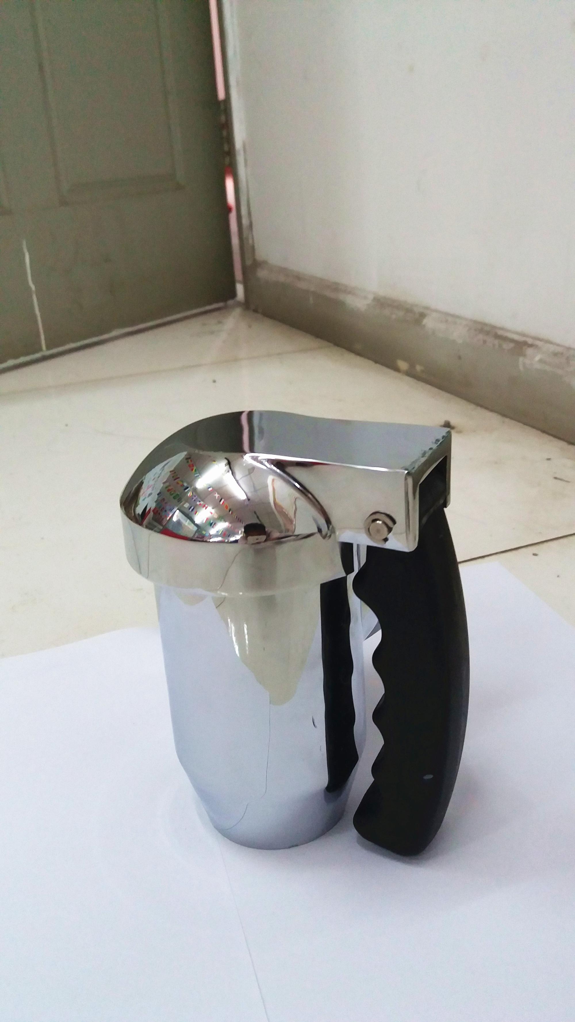 Fully Jacketed Stationary Kettle Plug type food product draw-off valve of standard 2" diameter