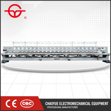 Multi needle computerized 24 head flat embroidery machine patterns