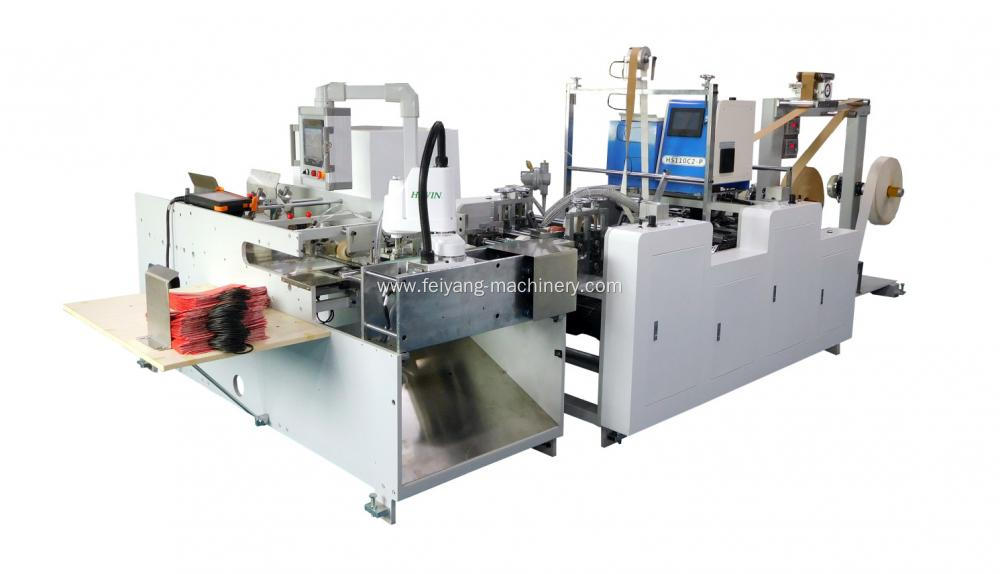 Paper Twisted Handle Inserting Machine