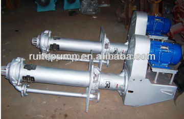 Wear-corrosion Resistant Vertical Sump Slurry Pumps